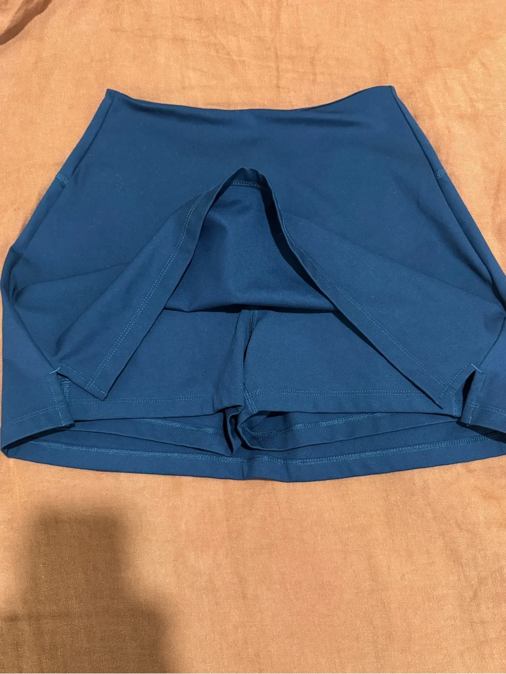 Girlfriend Collective Navy Skort
